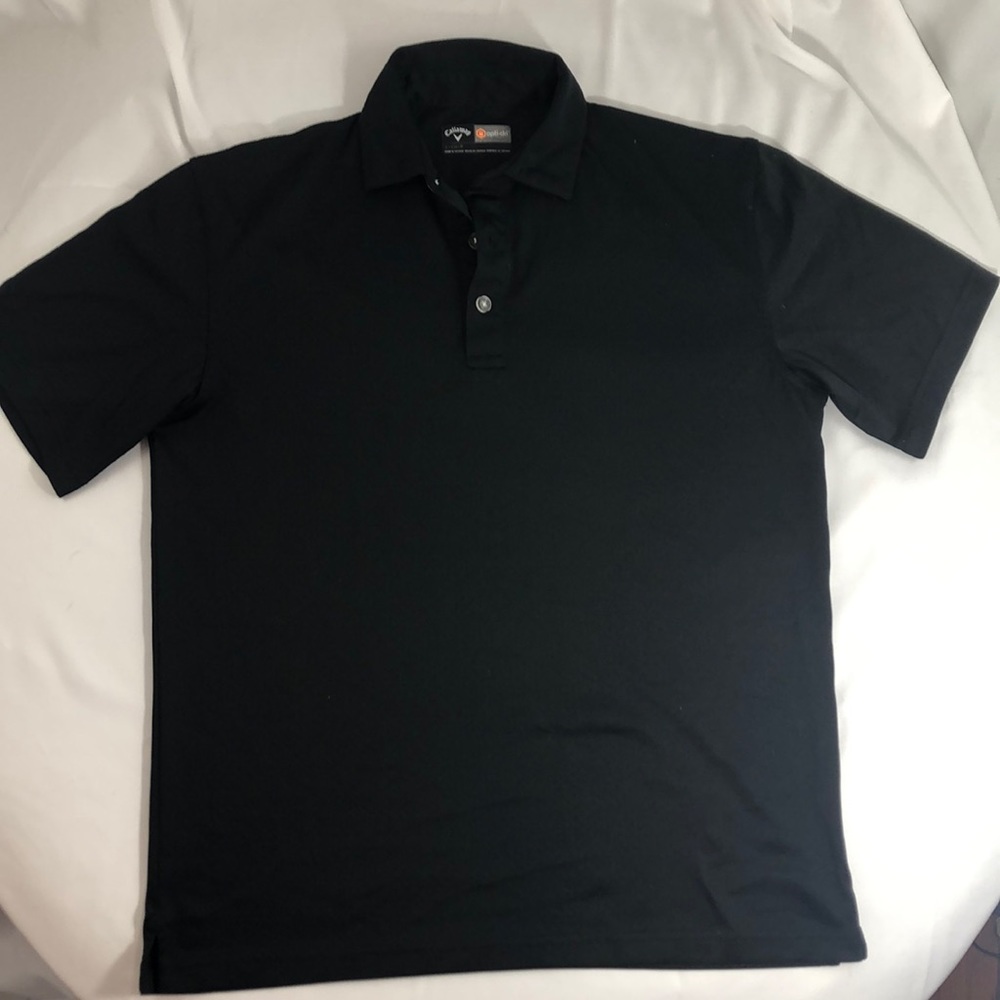 Callaway black golf shirt, like new